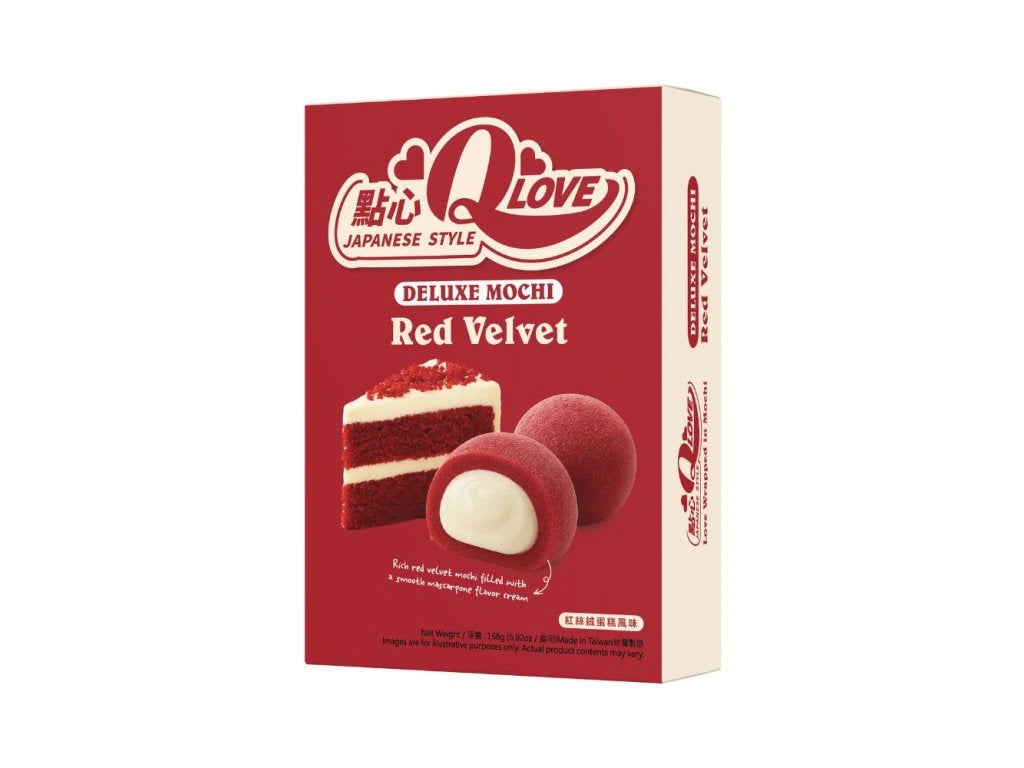 Qlove Red Velvet Mochi 168G