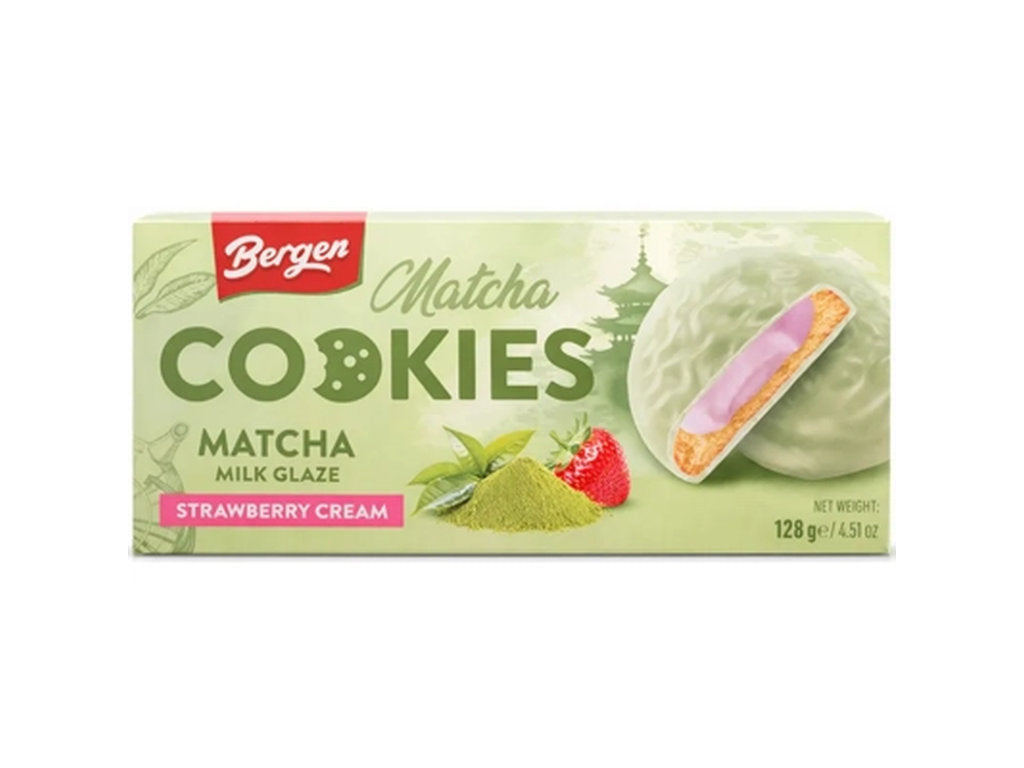 Bergen Matcha Cookies Strawberry Cream