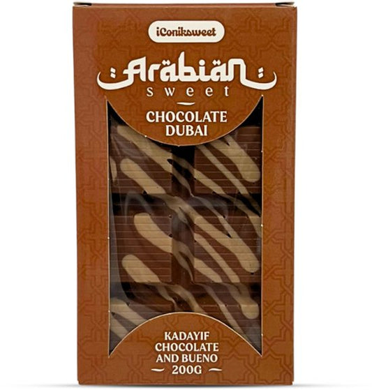Iconiksweet Dubai Kadayif Chocolate And Bueno 200g