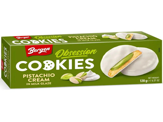 Bergen Obsession Pistachio White Cookies 128G
