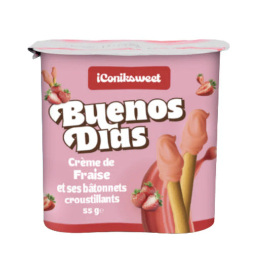 Buenos Dias Strawberry Cream Sticks