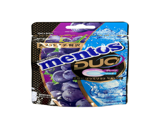 Mentos Duo Grape & Soda 45G