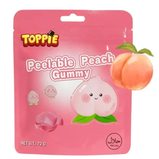 Toppie Peelable Peach Gummy