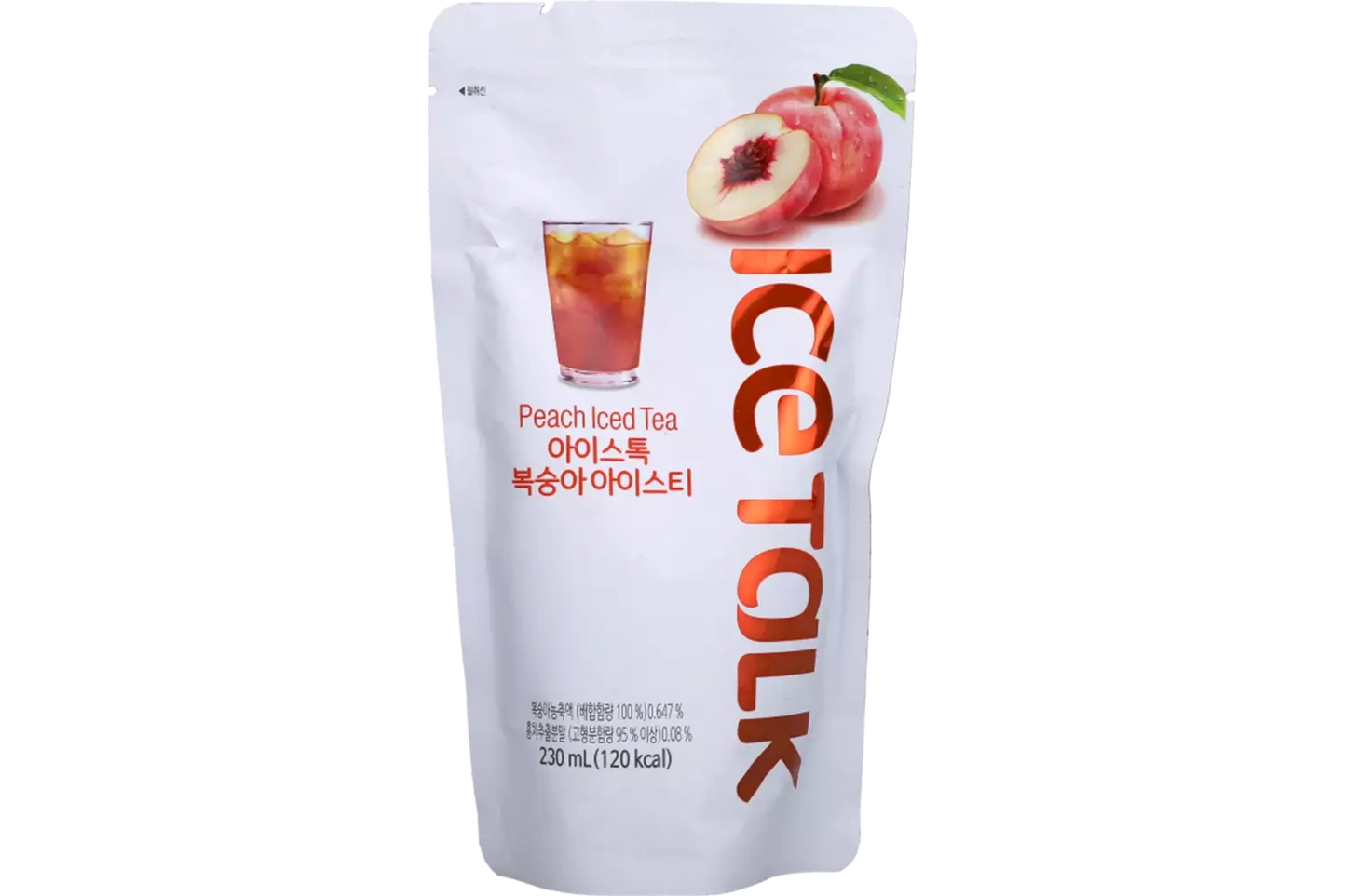 Ice Talk Peach Ade