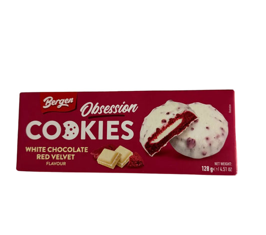 Bergen Cookies Red Velvet (128g)