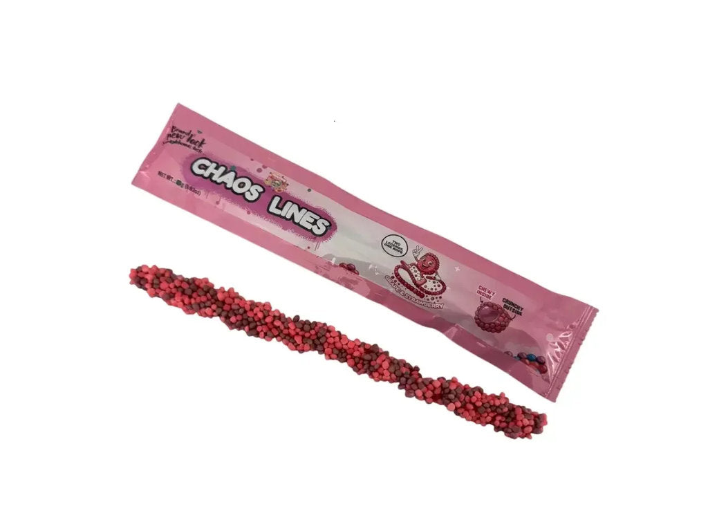 Chaos Candy Chaos Lines Grape & Strawberry