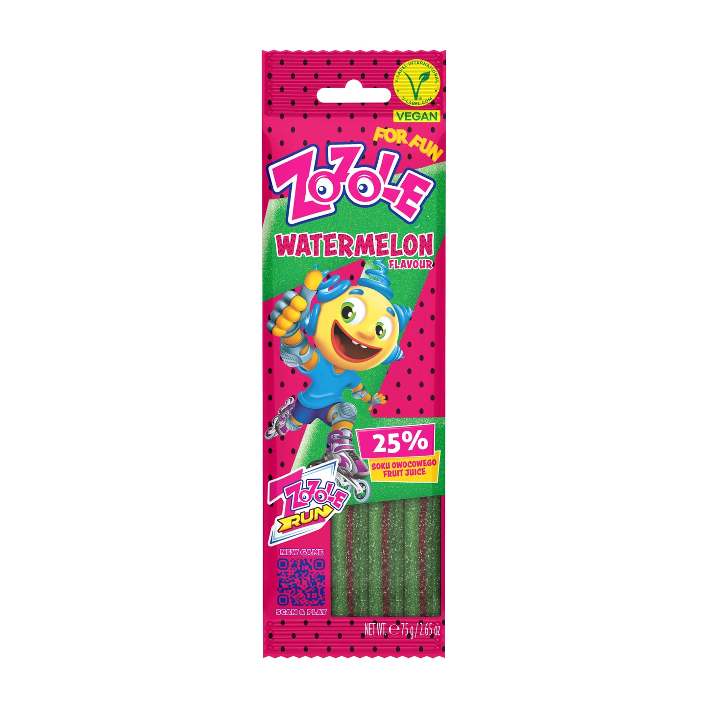 Zozole Watermelon Flavour Sour Candy